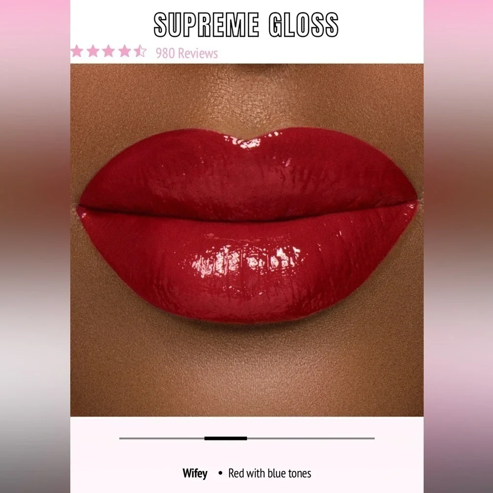 Jeffree Star Supreme Lip Gloss in Wifey, NEW!